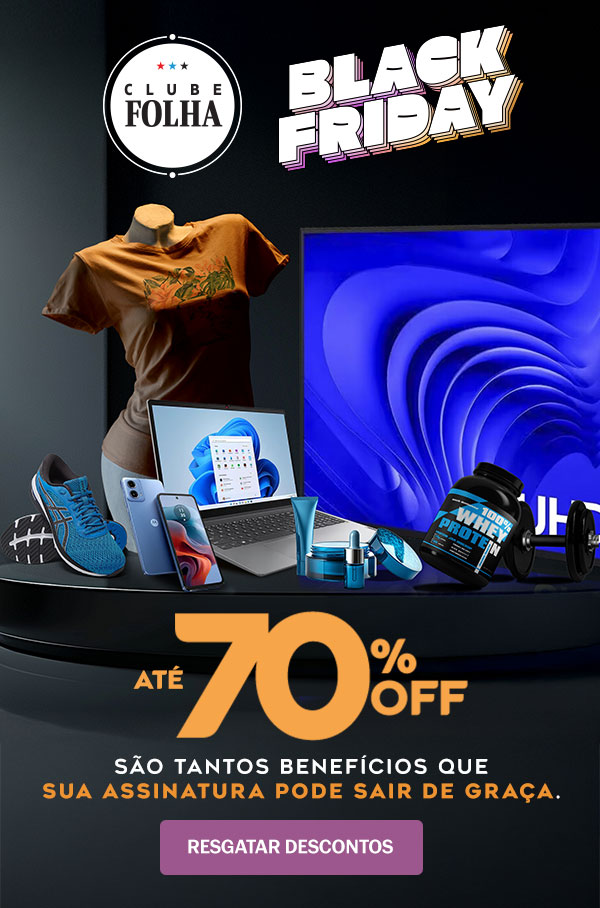 Clube Folha: Black Friday, descontos de até 70%