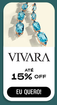 VIVARA: até 15% OFF. Eu quero.