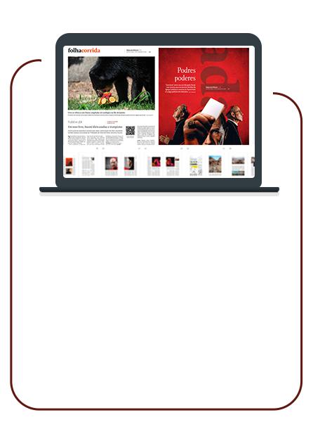 Edição Folha:Réplica impressa disponível a partir das 23h15 do dia anterior + newsletter exclusiva.