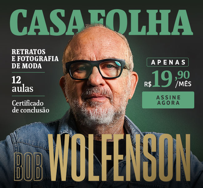 CasaFolha | Bob Wolfenson | Retratos e fotografia de moda | 12 aulas | Certificado de conclusão | R$ 19,90/mês. Inicie agora.