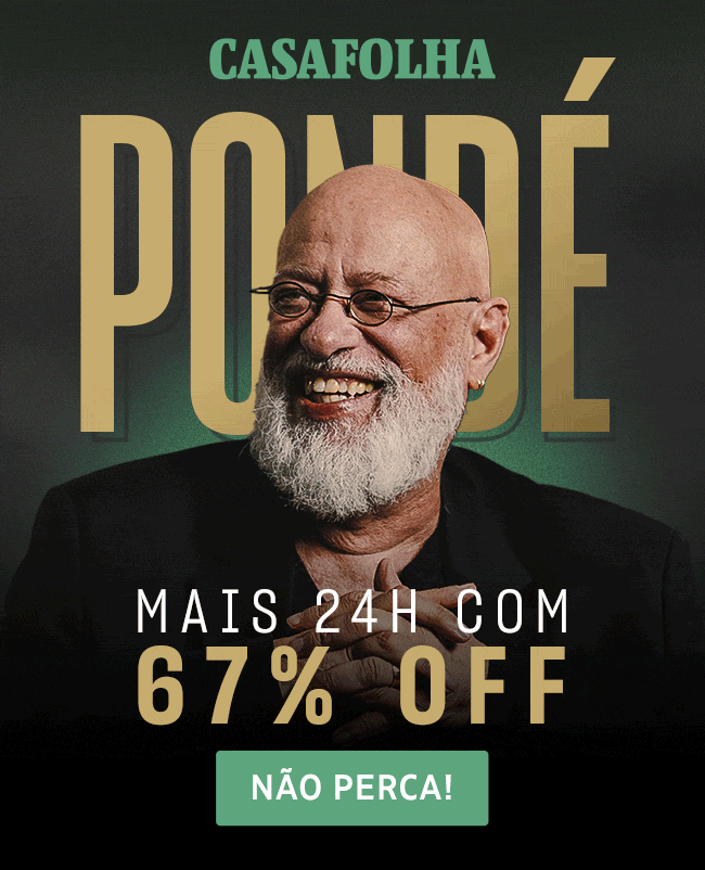 CasaFolha | Pondé | Mais 24h com 67% OFF. Não perca!