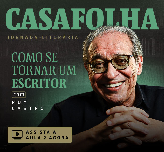 CasaFolha Jornada Literária: Como se tornar um escritor, com Ruy Castro. Assista à aula 2 agora |