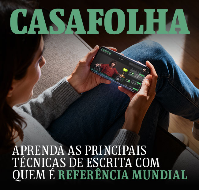 CasaFolha | Aprenda as principais técnicas de escrita com quem é referência mundial