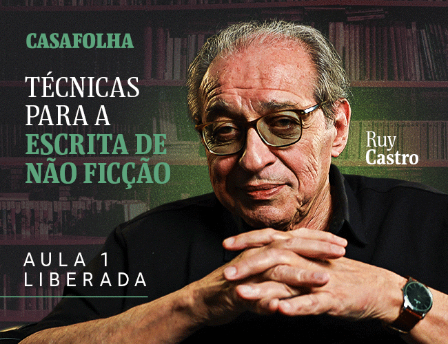 CasaFolha | Técnicas para a escrita de não ficção, com Ruy Castro | Aula 1 liberada