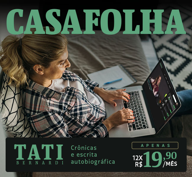 CasaFolha | Crônicas e escrita autobiográfica com Tati Bernardi | Este e mais 24 cursos, apenas 12x R$ 19,90/mês. Assine agora