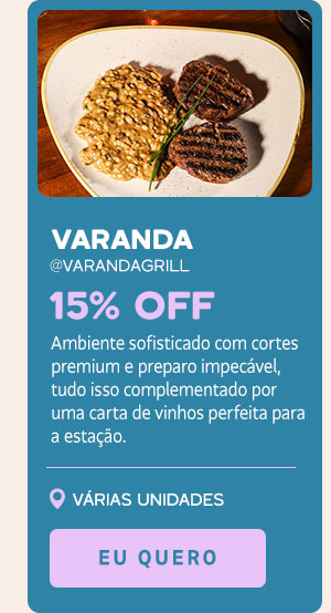 Varanda Grill: 15% OFF