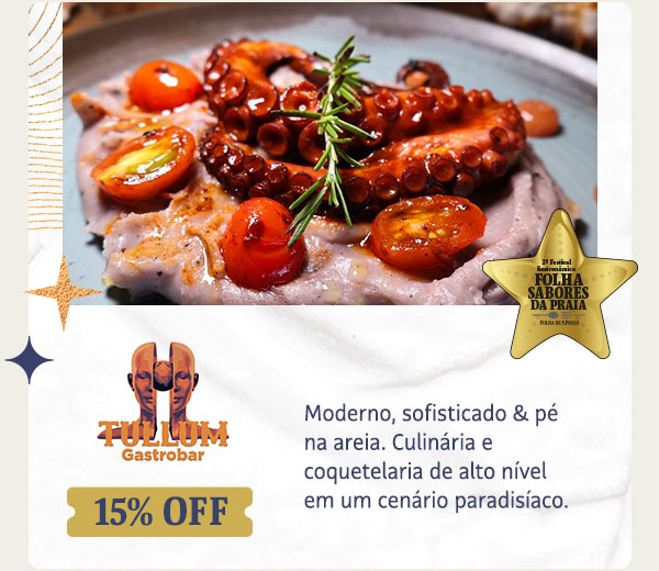 Tullum: 15% OFF | Eu quero!