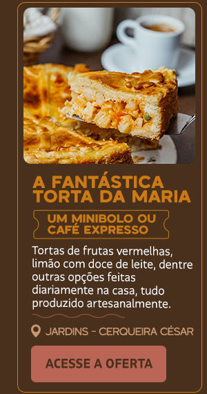 A Fantástica Torta da Maria: um minibolo ou café expresso