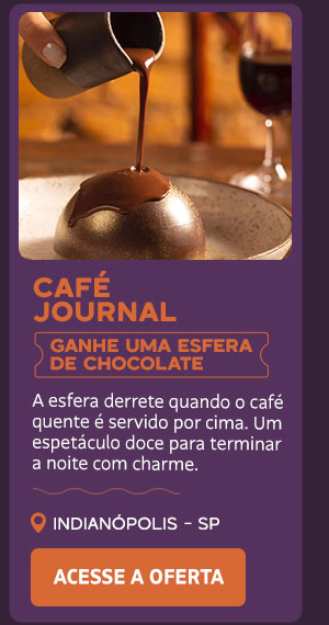 Café Journal: ganhe uma esfera de chocolate