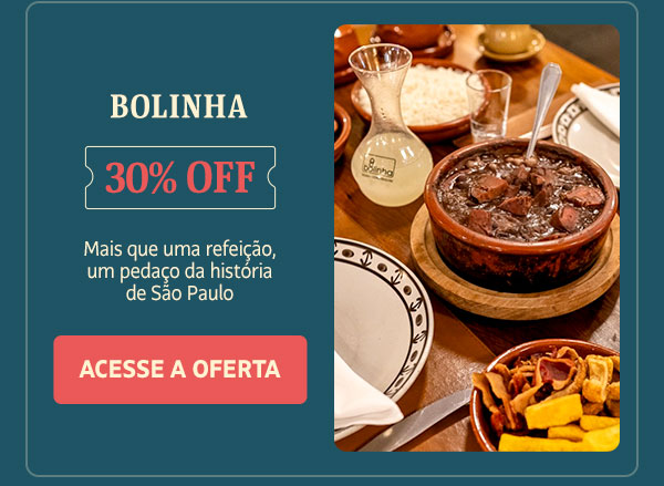 Bolinha: 50% OFF
