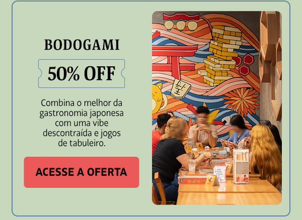 Bodogami: 50% OFF