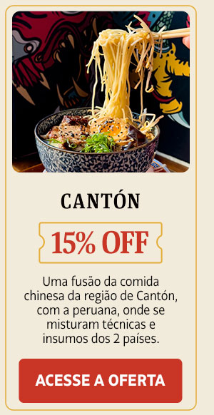 Cantón: 15% OFF