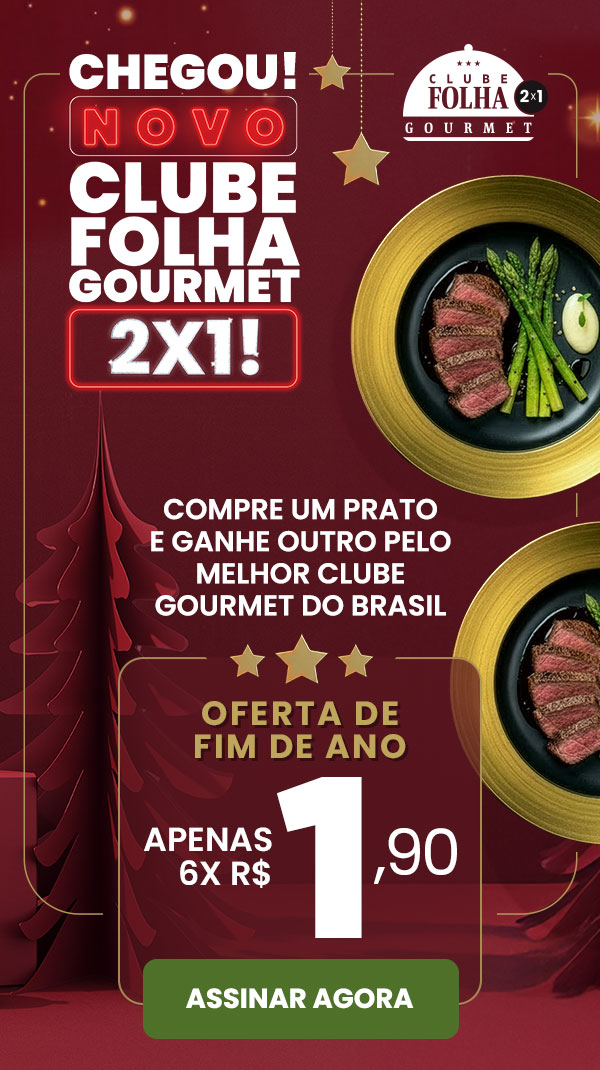 Chegou! Novo Clube Folha Gourmet 2x1
