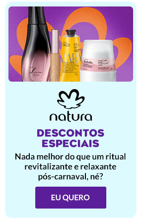 Natura: Descontos especiais
