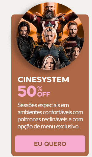 CineSystem: 50% OFF