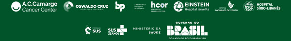 A.C.Camargo Cancer Center | Oswaldo Cruz Hospital Alemâo | A Beneficência Portuguesa São Paulo | Hcor Associação Beneficente Síria | Einstein Hospital Israelita | Hospital Mopinho de Vento | Hospital Sírio-Libanês | Proadi SUS | SUS 35 anos, Ministéria da Saúde Governo do Brasil