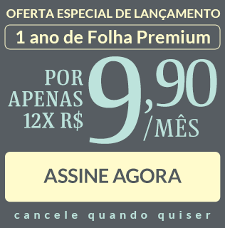 Oferta especial de lançamento: 1 ano de Folha Premium por apenas 12x R$ 9,90/mês - faço o upgrade - cancele quando quiser