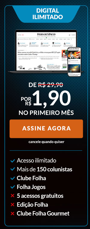 Digital Ilimitado: de R$ 29,90 por R$ 1,90 no primeiro mês. Assine Agora