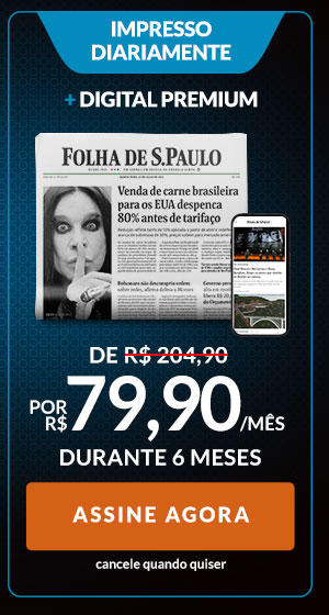 Impresso Diariamente + Digital Premium: de R$ 204,90 por R$ 79,90 durante 6 meses. Assine Agora
