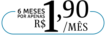 6 meses por apenas R$ 1,90/mês