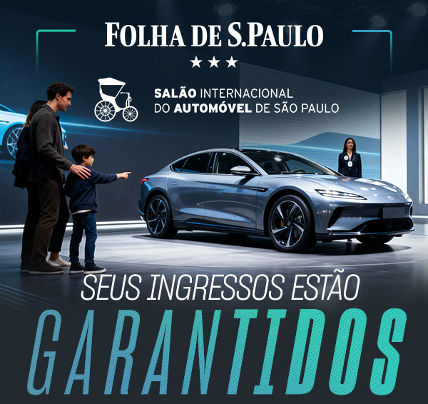 Folha de S.Paulo | Salão Internacional do Automóvel de Sâo Paulo. Seus ingressos estão garantidos