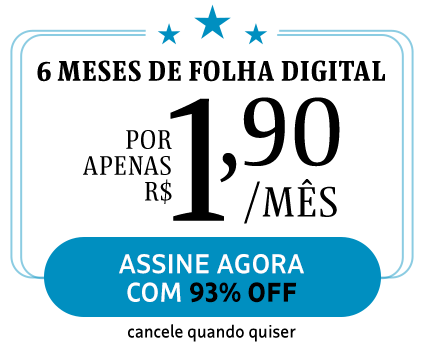 6 meses de Folha Digital por apenas R$ 1,90/mês. Assine agora com 93% OFF. Cancele quando quiser