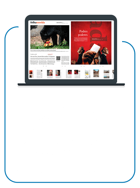 Edição Folha:Réplica impressa disponível a partir das 23h15 do dia anterior + newsletter exclusiva.