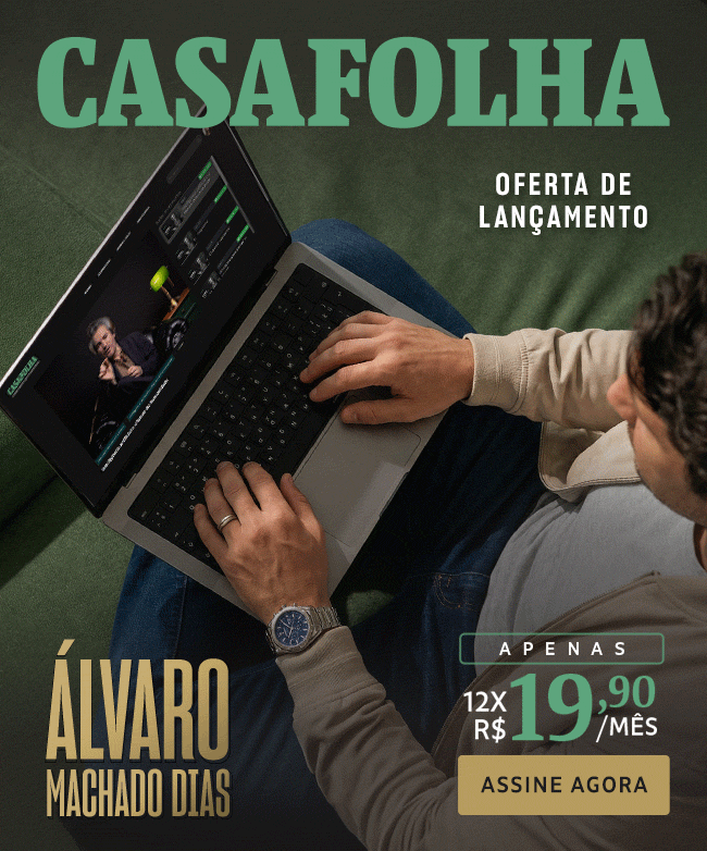 CasaFolha | Álvaro Machado Dias - Inteligência Artificial e o futuro da humanidade. Oferta de lançamento, apenas R$ 19,90/mês. Assine Agora.