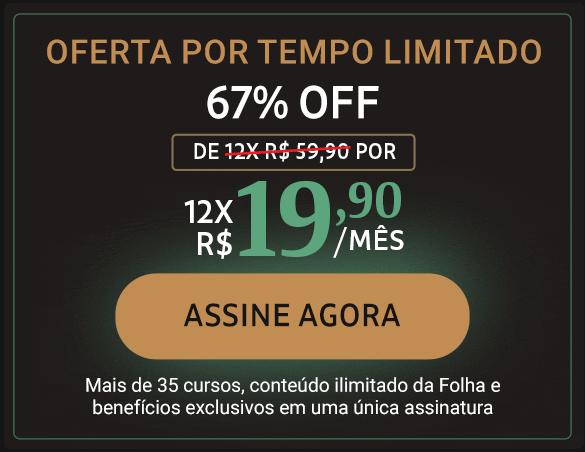 Oferta por tempo limitado, de 12x R$ 59,90 por apenas 12x R$ 19,90/mês. Assine agora.