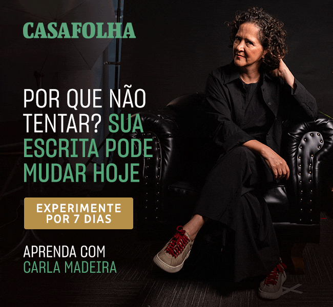 CasaFolha | Por que não tentar? Sua escrita pode mudar hoje. Experimente por 7 dias
