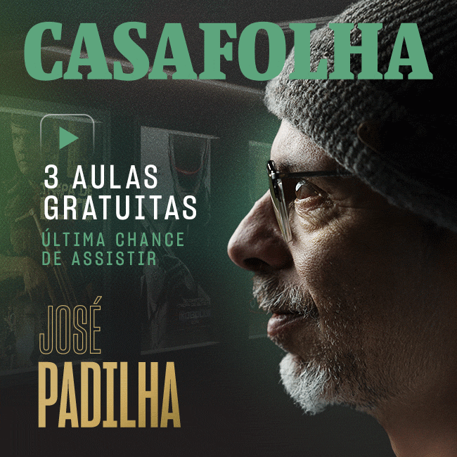 CasaFolha | José Padilha - 3 aulas gratuitas. Última chance de assistir. Assista de graça.