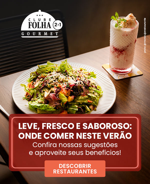 Clube Folha Gourmet 2x1. 472 anos de São Paulo. Celebre com sabores que
contam a história da cidade. Explorar Restaurantes