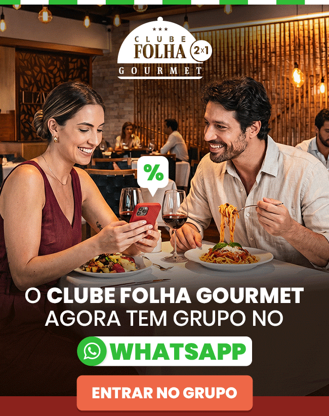O Clube Folha Gourmet agora tem grupo no WhatsApp - entrar no grupo 