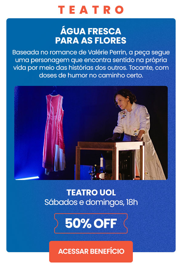 Teatro UOL: 50% OFF