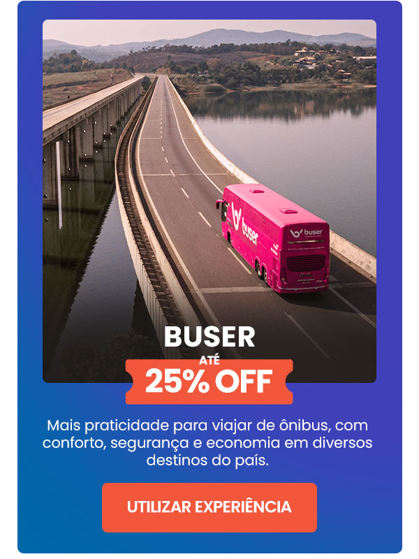 Buser: até 25% OFF