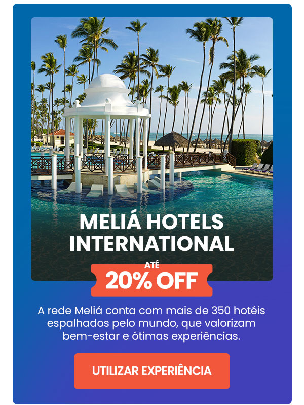 Meliã Hotels Internationals: até 20% OFF
