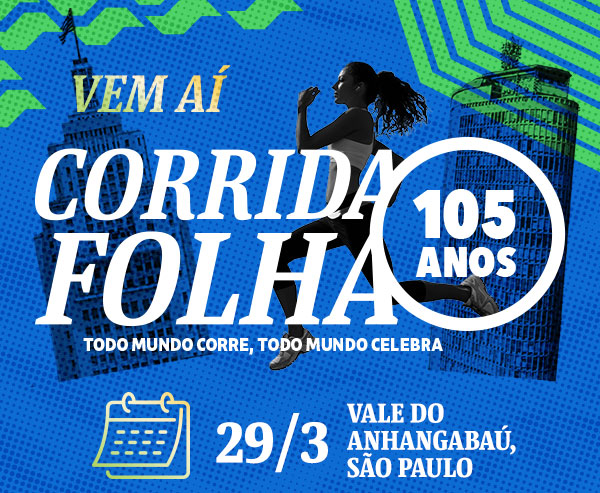 Vem aí Corrida Folha 105 anos - Todo mundo corre, todo mundo celebra.