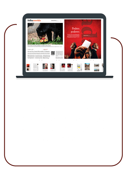 Edição Folha:Réplica impressa disponível a partir das 23h15 do dia anterior + newsletter exclusiva.